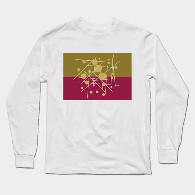 Geometric Long Sleeve T-Shirt by dddesign